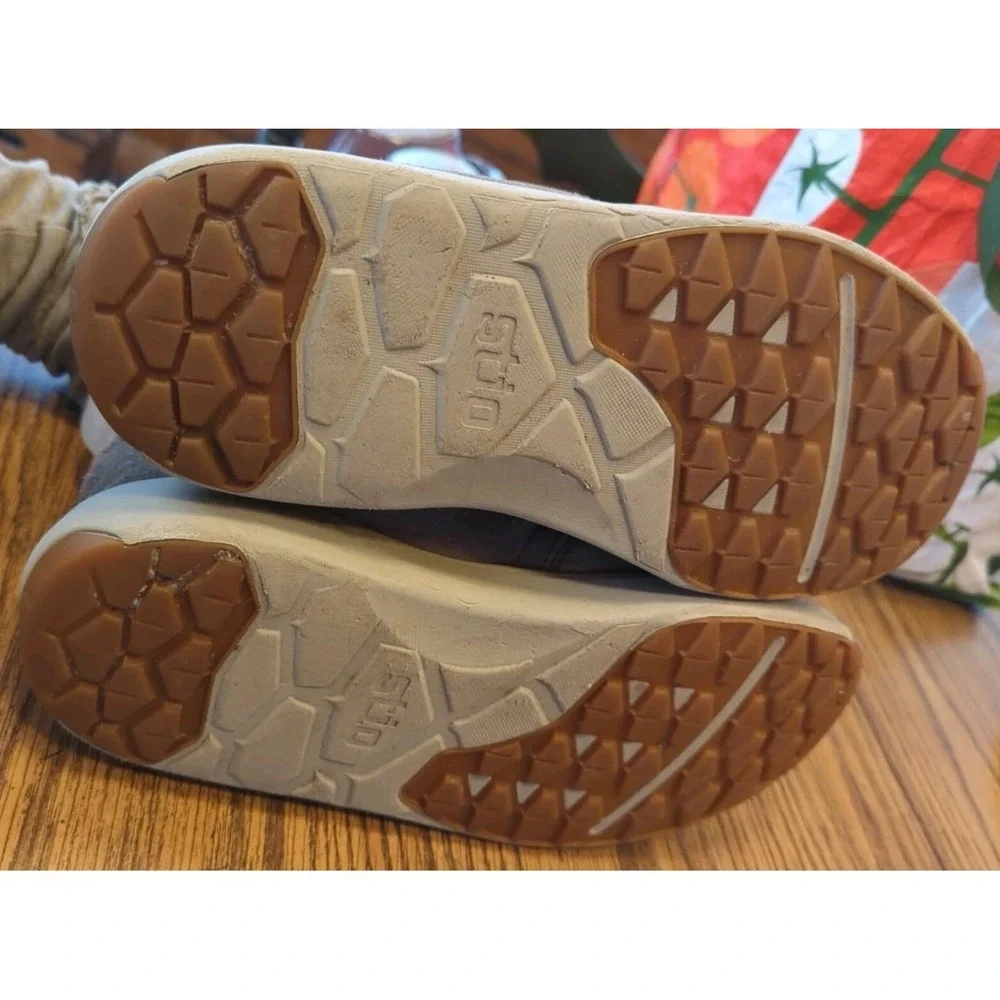 Stio Mens Colter Boot Size 8 Beige Oat Suede Ankle Pull On Winter Shoes‎ Boots